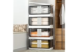 Foldable Storage Containers: Space-Saving Organization