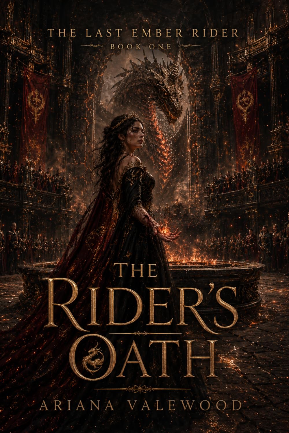 The Rider’s Oath: A Dark Royal Dragon Romantasy of Forbidden Oaths, Ancient Ember Magic, and a Dragonless Princess Chosen by Fire (The Last Ember Rider)