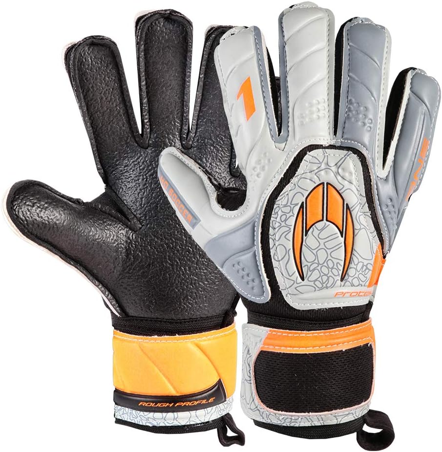 HO Soccer One Flat Turf Protek Goalkeeper Gloves, Unisex Adult, unisex-adult, 0510624