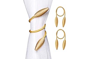 2-Pack Curtain Holdbacks Drape Twist Tiebacks Decorative Tie Window Accessories