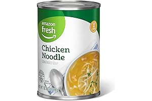Amazon Fresh Chicken Noodle Condensed Soup, 10.5 Oz