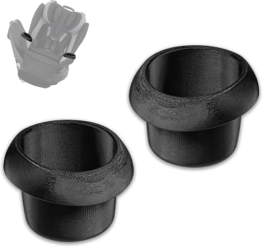 2 Pack Replacement Cup Holder Accessories | Compatible with Evenflo Revolve360 Rotational Car Seat | Left/Right/Symmetric Drink Holders | Durable Parts