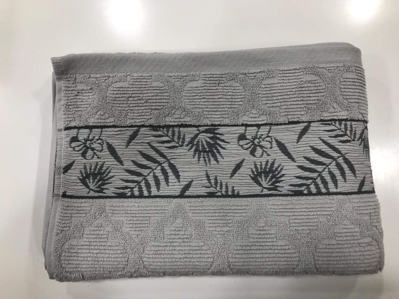 CANNON Forest Bath Sheet, Grey - 81 x 163 cm