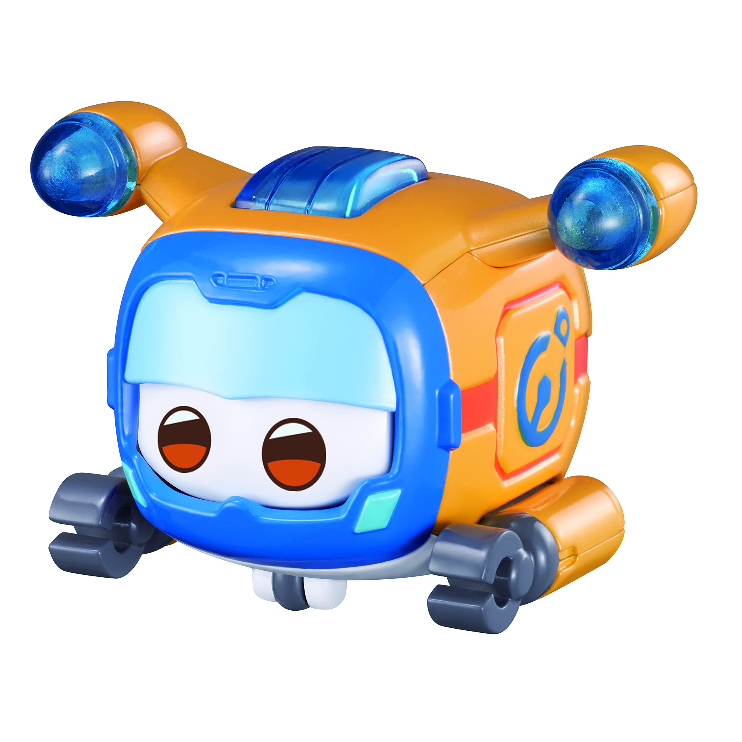 Super Wings Transform-a-Bots – 4 Figuren (Jett, Donnie, Scoop, Todd), Verwandelbar Von Flugzeug Zu Roboter