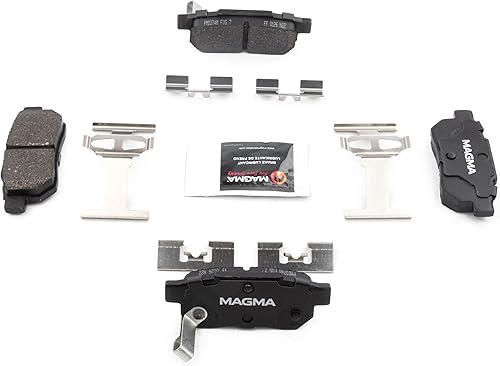 Miniatura 3 de MAGMA Premium PMD374M Pastillas de freno semimetálicas, traseras