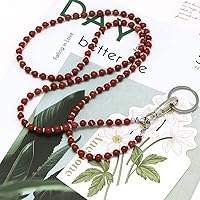 Vista 18 de Cordón para mujer, cordones con cuentas para tarjetas de identificación, soporte para profesores, llavero y correa para collar para mujeres y niñas