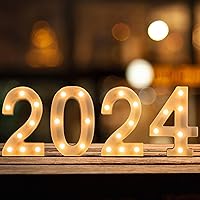 Vista 298 de Foaky LED Letter Lights Sign Marquee Light Up Letters Sign for Night Light Wedding/Birthday Party Battery Powered Christmas Lamp Home Bar