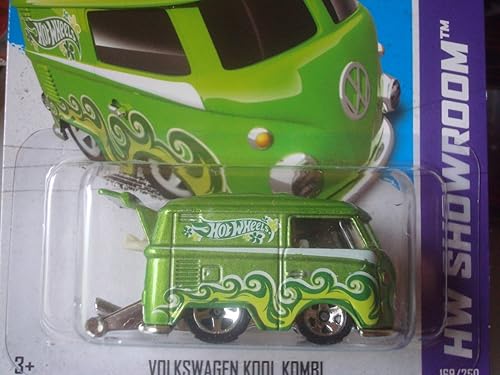 Hot Wheels 2013-175 HW Showroom Volkswagen KOOL KOMBI Verde Escala 164 by Mattel