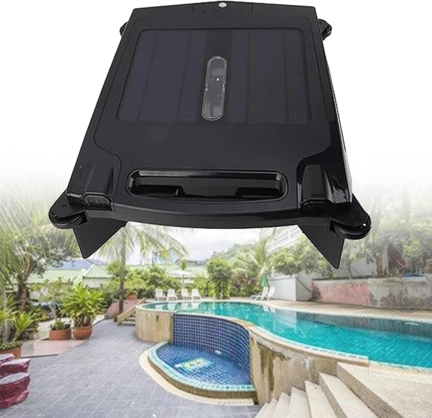 Automatic Robotic Cleaner for Swimming Pools, Filtering Density, 400um Rechargeable Feed Source, Robotic Swimming Cleaner for Swimming Pools