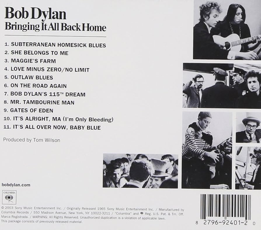 Amazon.co.jp: Bringing It All Back Home (Reis): ミュージック