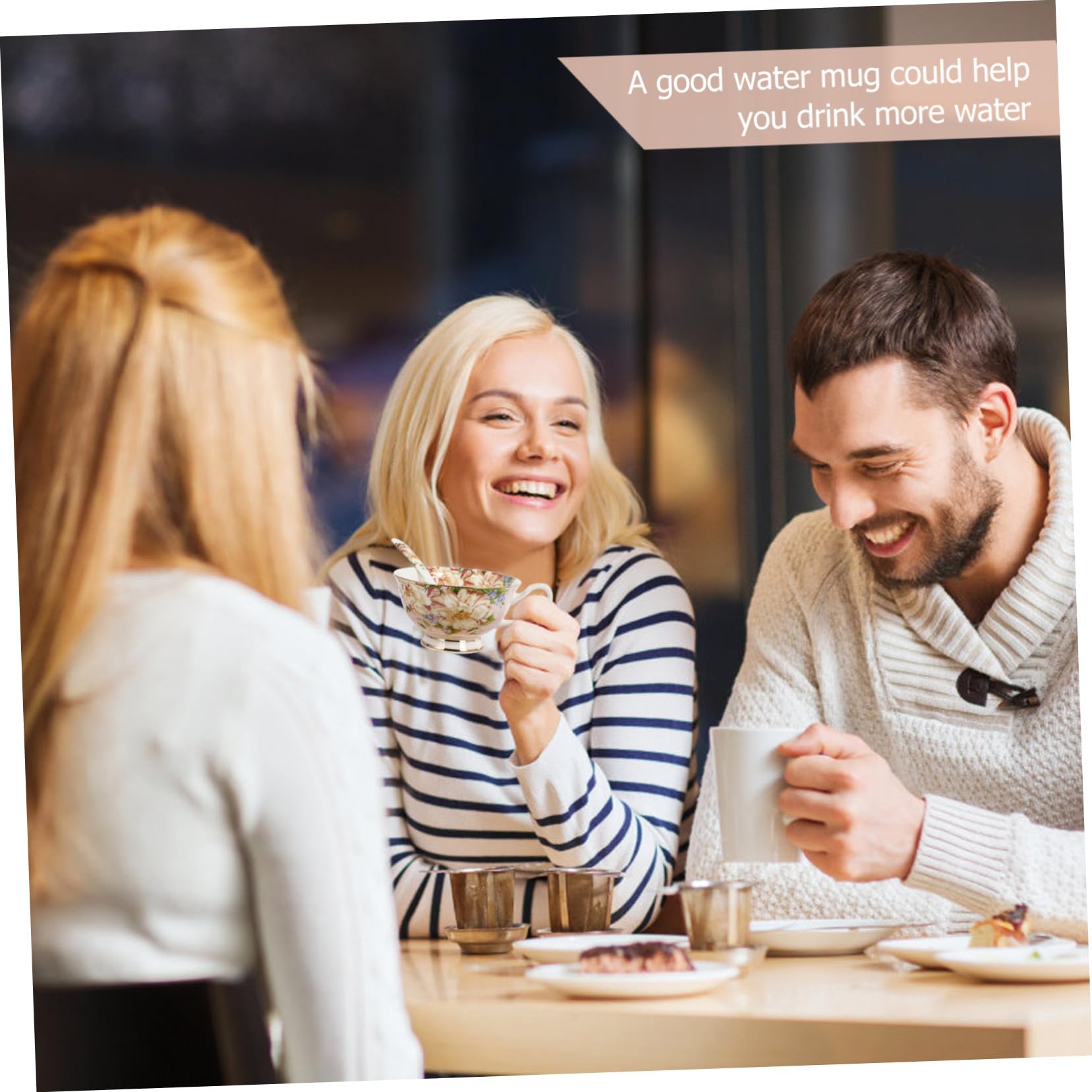 Porzellan Kaffee Und Teetasse Mit Untertasse Löffel Blumenmuster Pink Innen Für Haushalt Büro Café Geschenkset