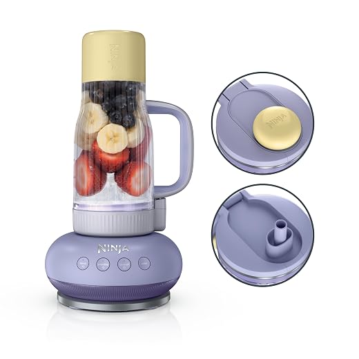 Ninja BlendBOSS Personal Blender, 26oz Tumbler, 1200PW, Purple, DB351PR