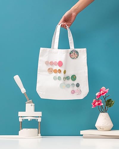 Vista 17 de We R Memory Keepers Kit de prensa de botón Blanco