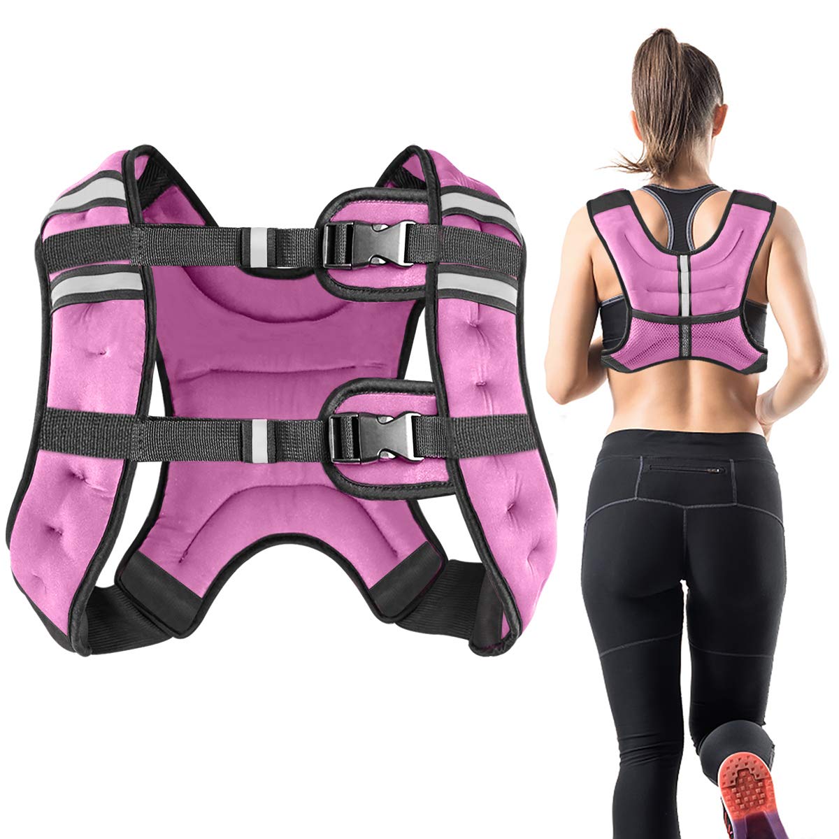 Chaleco Lastrado 20kg Chaleco Con Peso Vailge De Kg, Kg, 10 Kg