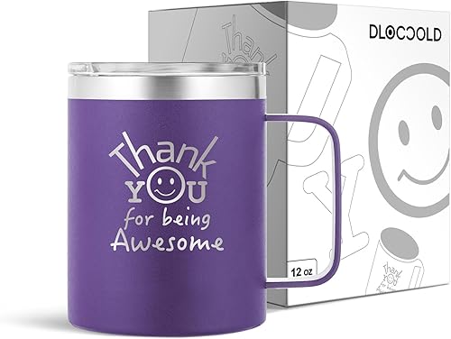 Miniatura 38 de DLOCCOLD Thank You Gifts for Women, Thank You for Being Awesome Coffee Mug, Coworkers Employee Appreciation, Valentines Day Gifts for Her Him