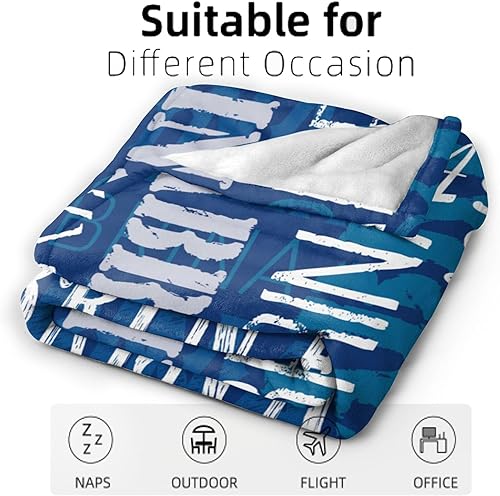 Miniatura 3 de Manta personalizada con nombre para bebé, mantas de bebé suaves y personalizadas para niños, mantas personalizadas con nombre para niños, adultos