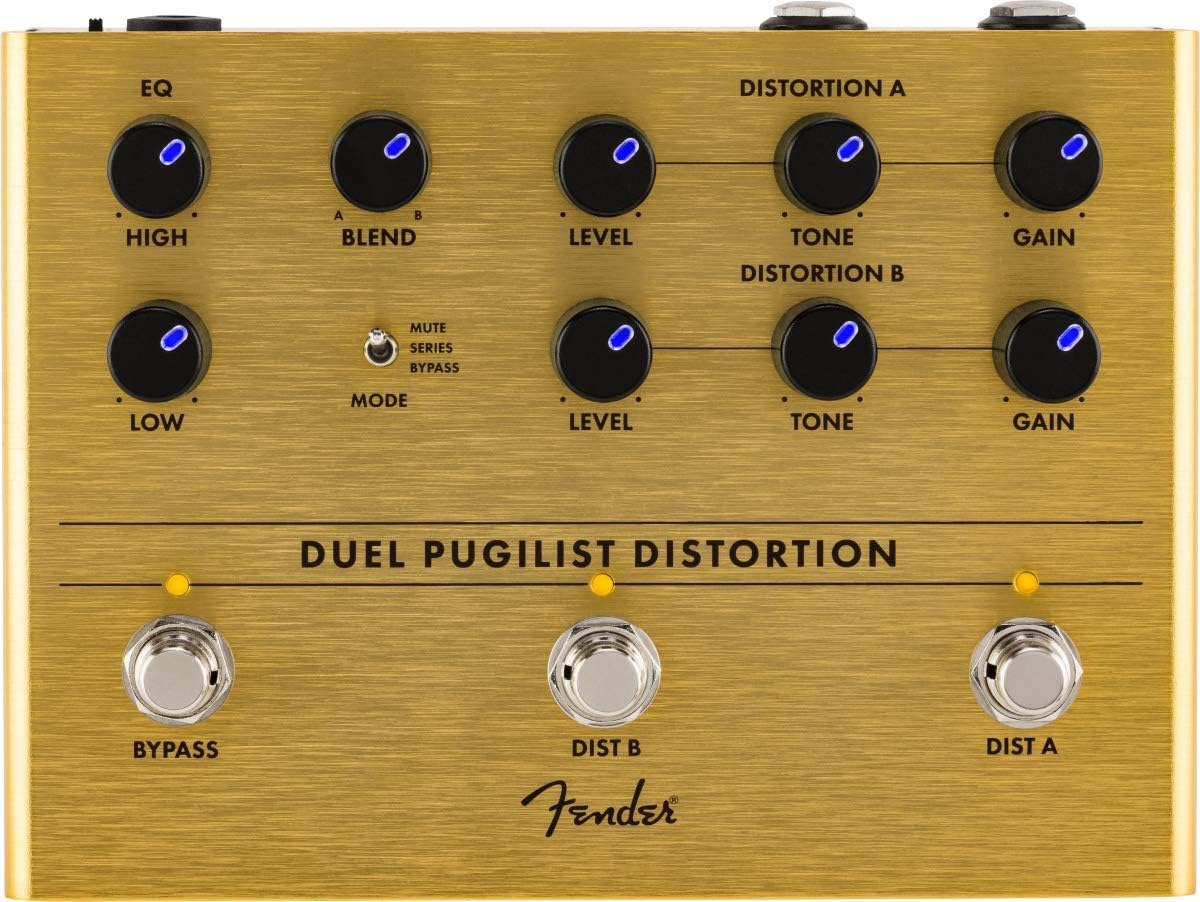 Fender Duel Pugilist Distortion Pedal