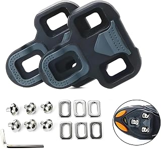 2 Piezas Calas Bicicleta Carretera, Calas Carretera para Compatible SPD-SL/SM-SH10 SM-SH11 SM-SH 12 de Ciclismo Cleats Bici Pedal