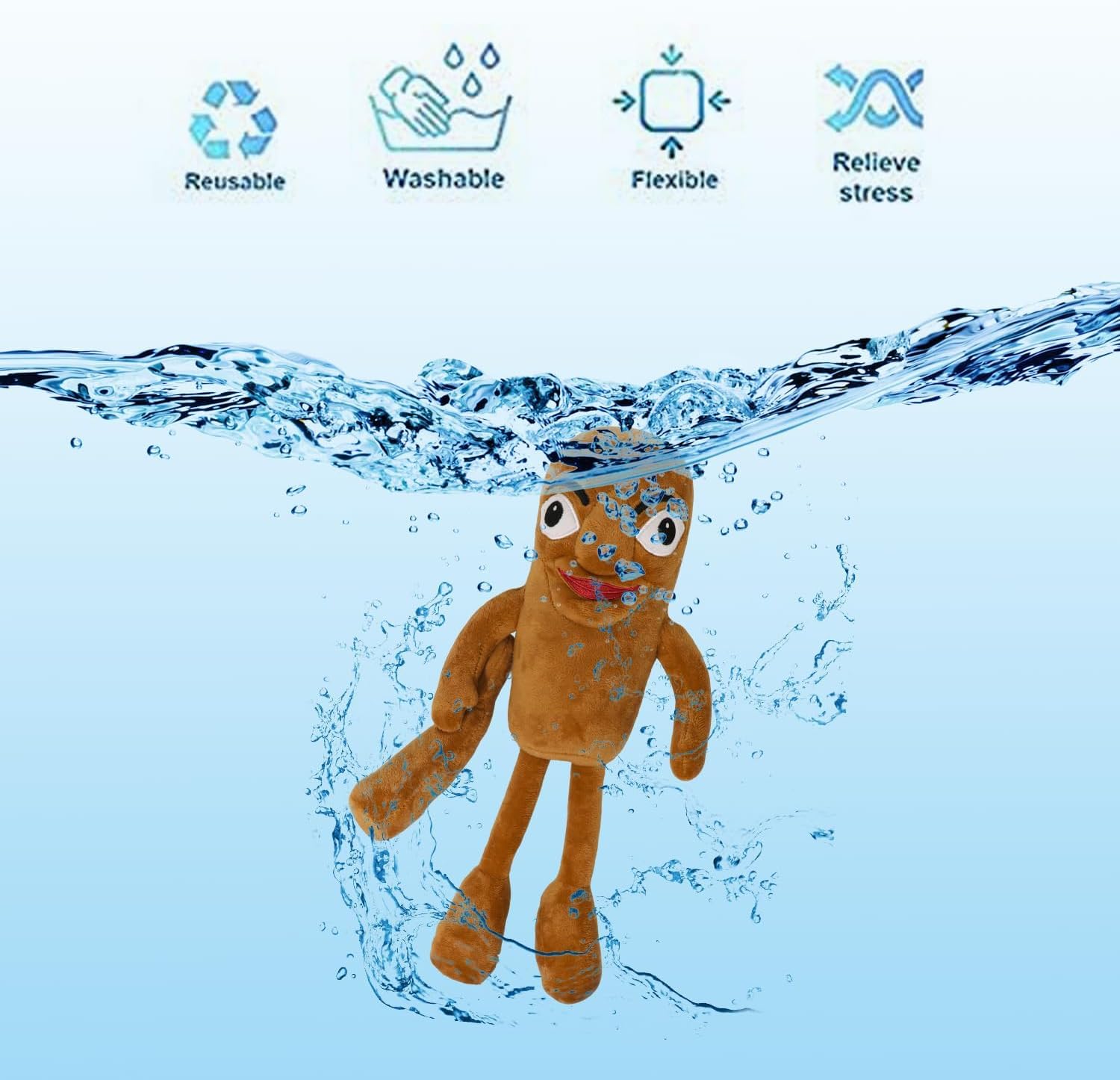 CREAJOY Italian Sahur Brainrot Plushies Toy, 14in Adorable Tung Tung Tung Sahur Plush Toys - Image 4