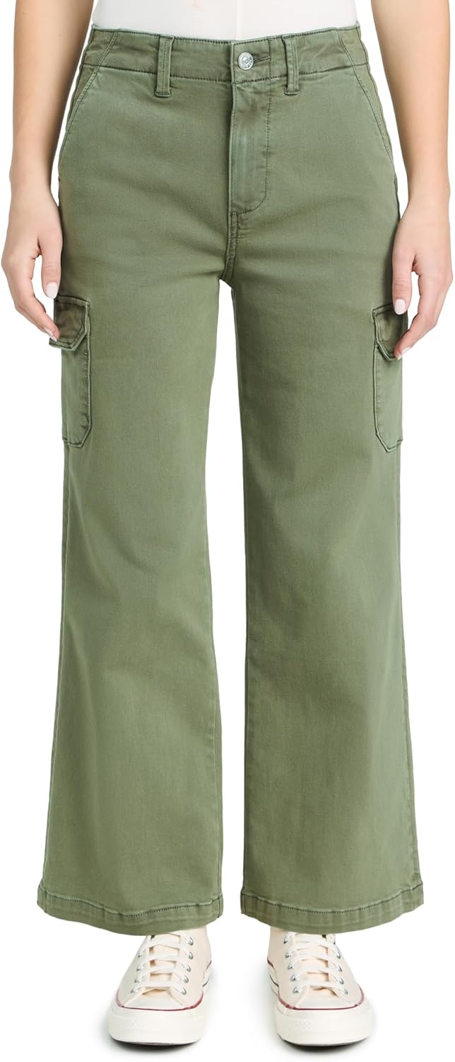 PAIGE Women's Carly Jeans with Cargo Pockets