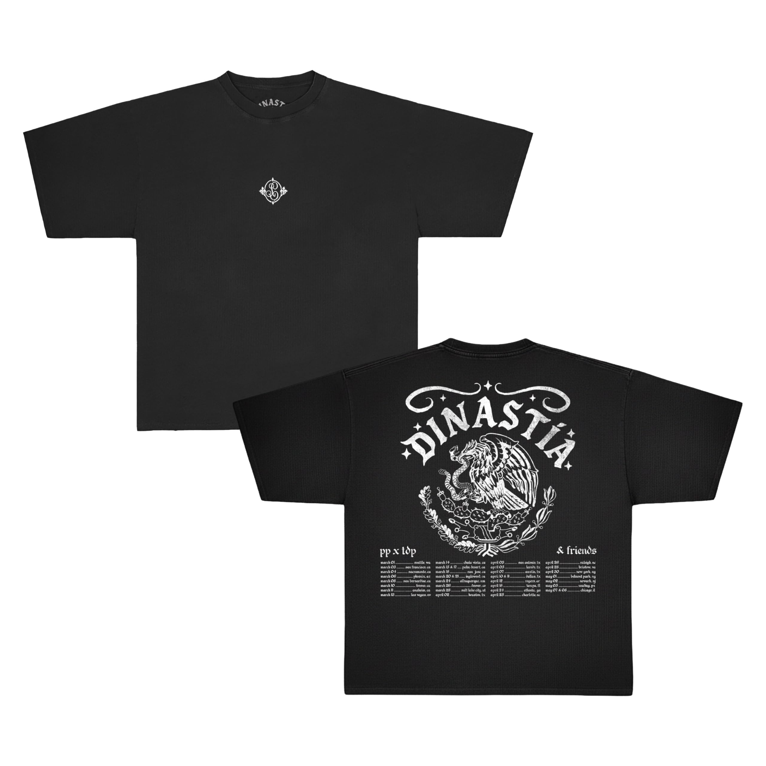 Dinast a Tour Crest Dateback T-Shirt