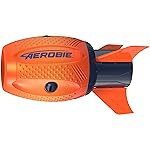 Aerobie gl_Toy Sonic Fin Football, Aerodynamic Russel Wilson Toy, Now with Softer Foam & Fins, Outdoor Games for Kids and Adults Aged 8 and Up, Orange