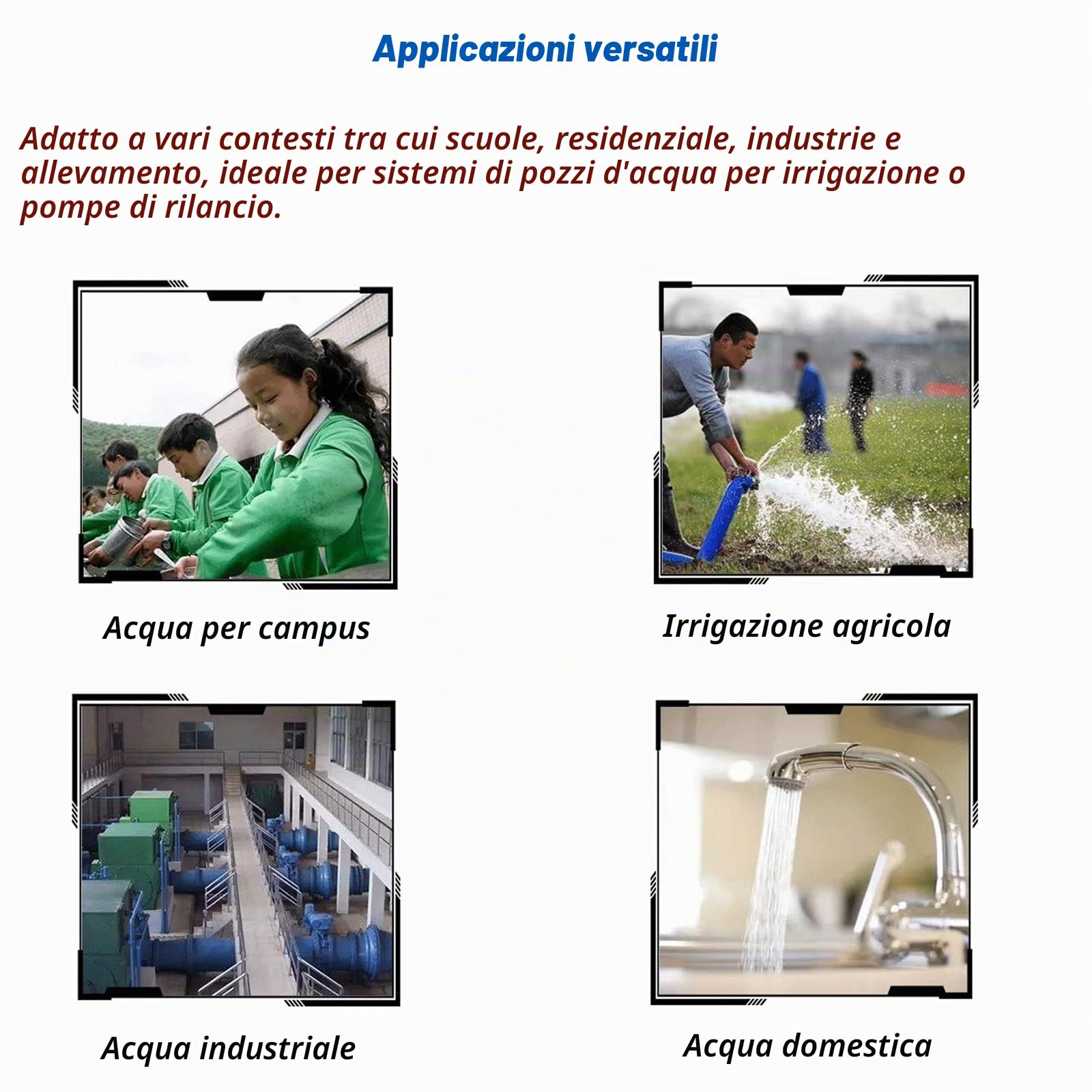 Serbatoio a Pressione per l'acqua 100 200 250 300 L Serbatoio A Pressione dell'Acqua, Serbatoio A Pressione Orizzontale dell'Acciaio Inossidabile(100 Liter)