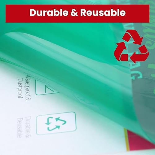 Miniatura 5 de VicMore Bolsa blanca de polietileno para árbol de Navidad de 9 x 6 pies, sin complicaciones, para una fácil limpieza, bolsa de eliminación de