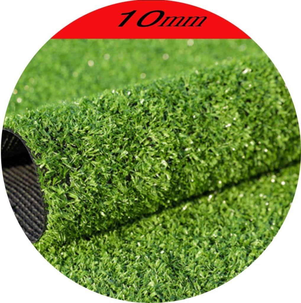 Artificial Grass 10MM Pile High Dark Green Encryption Grass Carpet Suitable for Garden Yard 2.1M (2x9m)