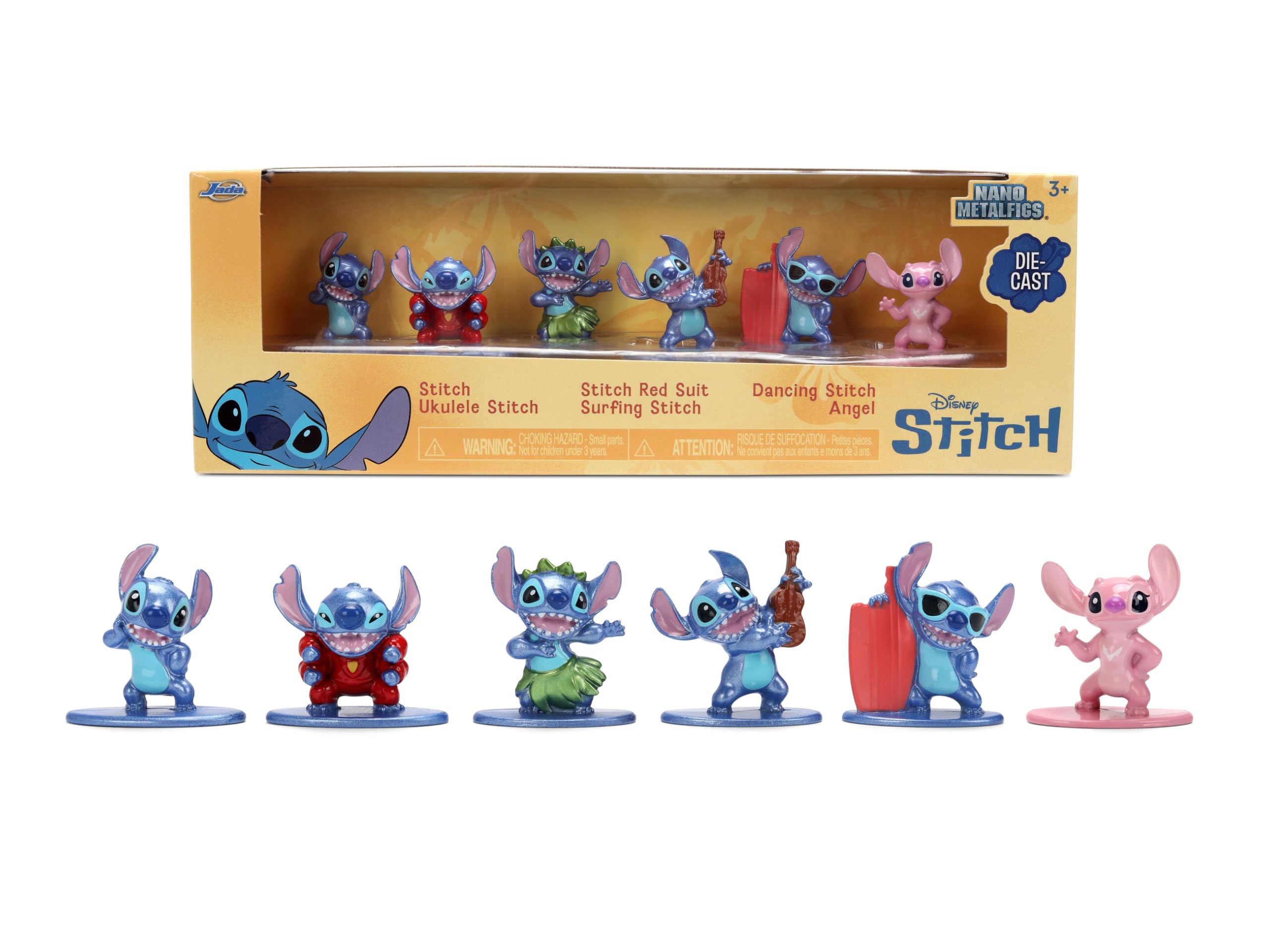 Jada STITCH NANO FIGURES 6-PACK