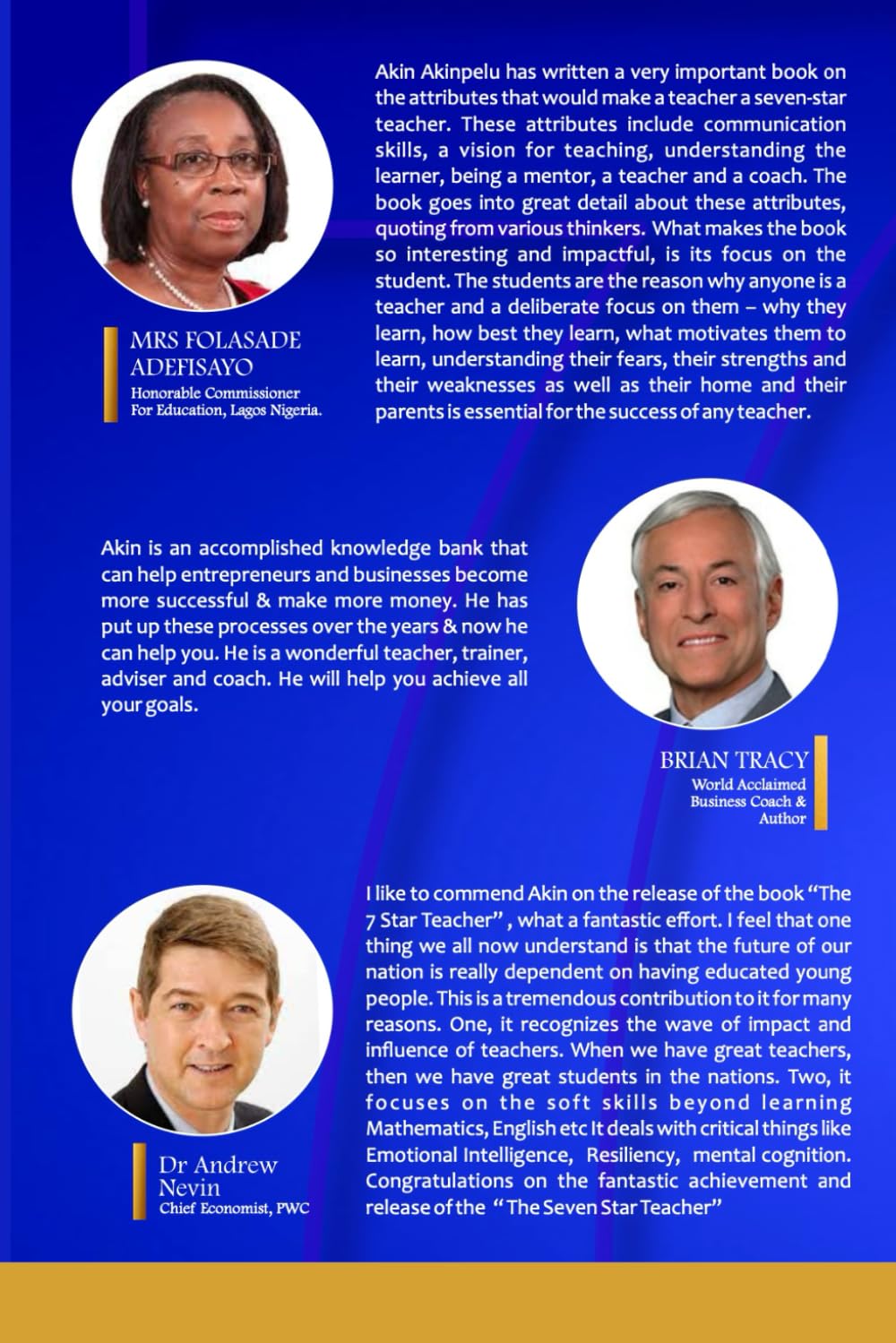 The 7 Star Teacher: Towards Improving Transformative Learning In Africa