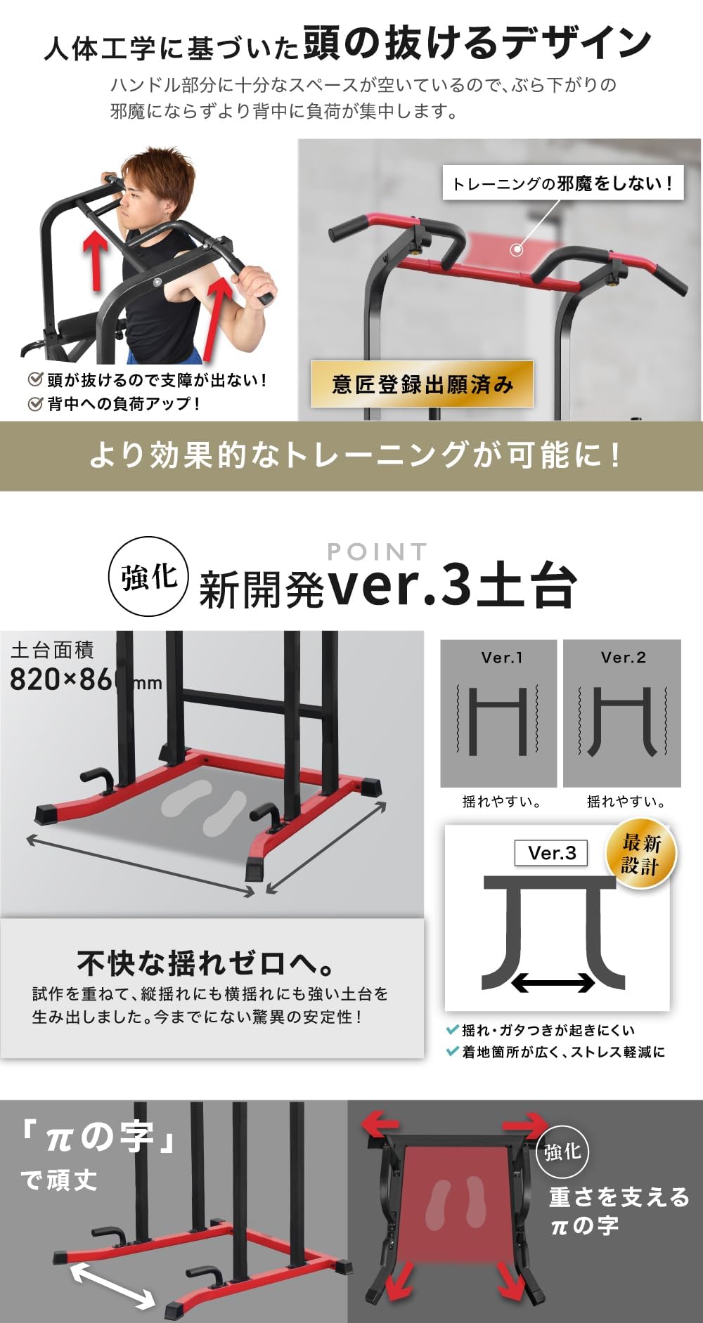 ぶら下がり健康器 懸垂バー 高さ調整可能 チンニング 家庭用 トレーニング器具 Amazon | ぶら下がり健康器 モデル 高さ調整8段階 4WAY懸垂バー 懸垂
