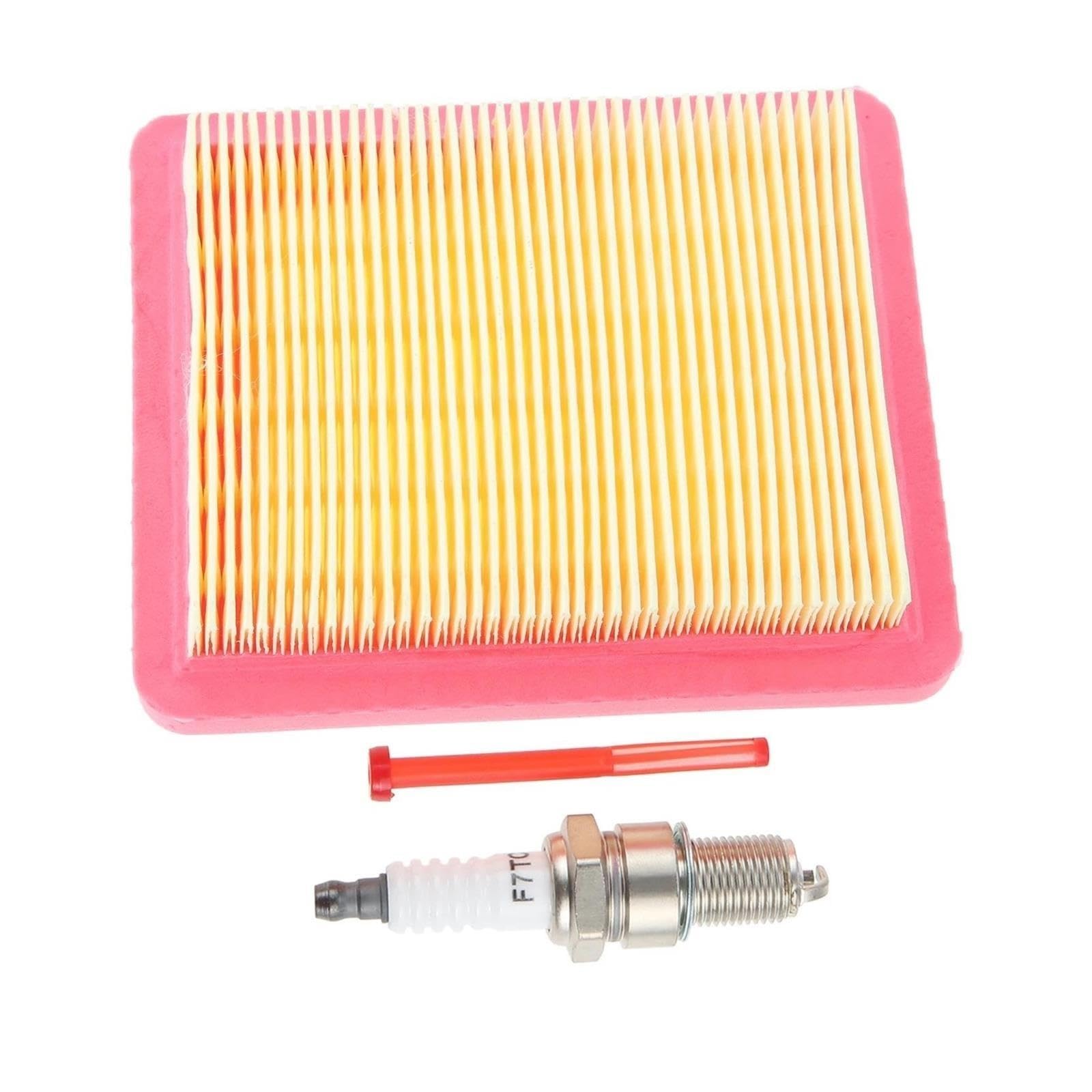 3 Juegos De Filtro De Aire for Cortacésped, Filtro De Combustible Y Kit De Bujías, Reemplaza 17211-Z8B-901, 16952-Z8B-000, Compatible Con Honda GCV160, GCV160A0, GCV160LA0, GCV170