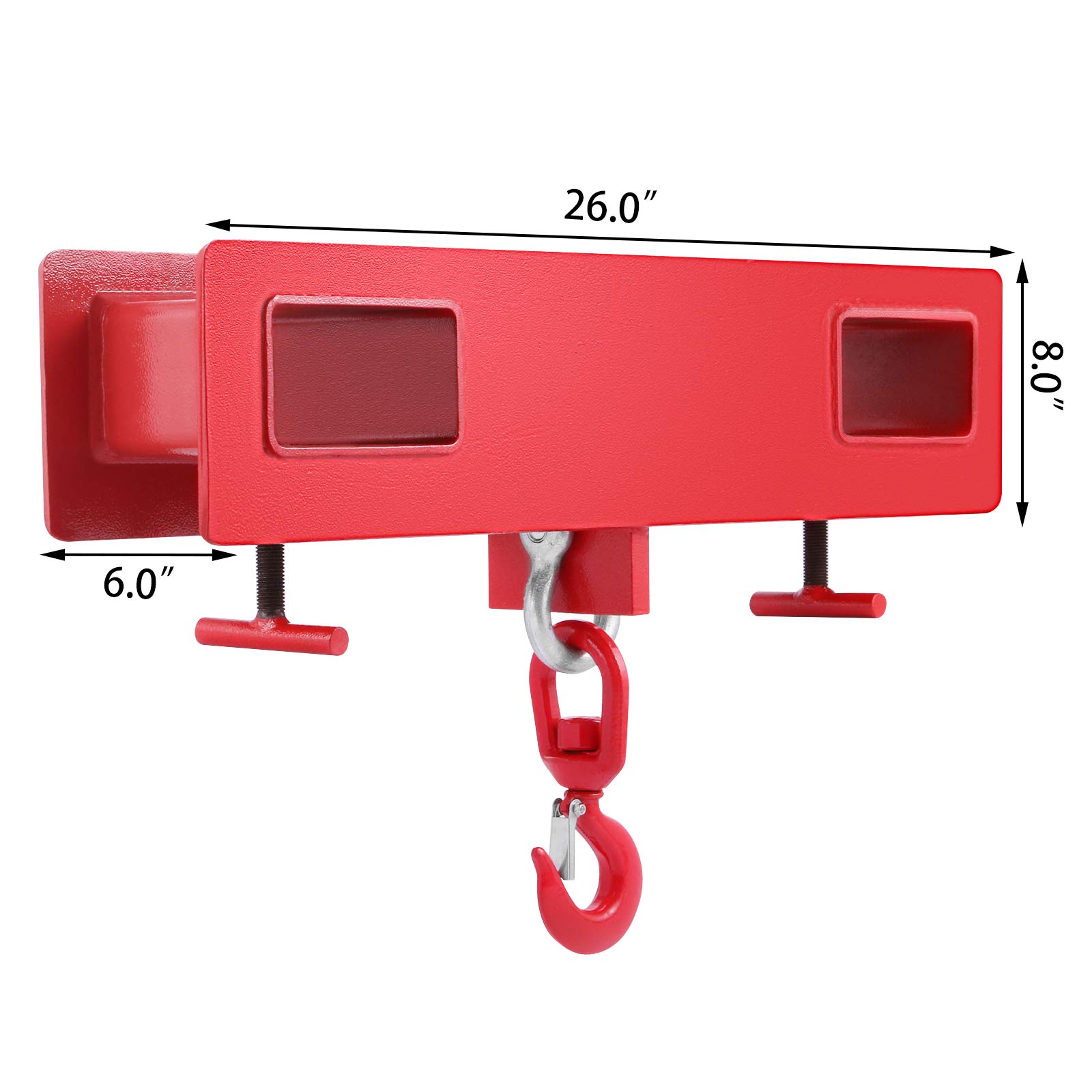 VEVOR 2 Ton Forklift Lifting Hook 4000 LBS/2000KG Capacity Lift Truck