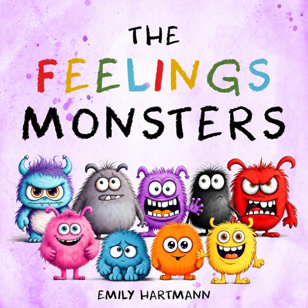 - The Feelings Monsters: Children's Book About Emotions and Feelings, Kids Preschool Ages 3 -5 (Emotional Regulation)
