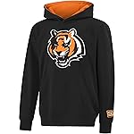Ultra Game NFL Official Youth Super Soft Premium Pullover Hoodie Sweatshirt - Warm Polyester Blend, Cincinnati Bengals, Team Color, 8