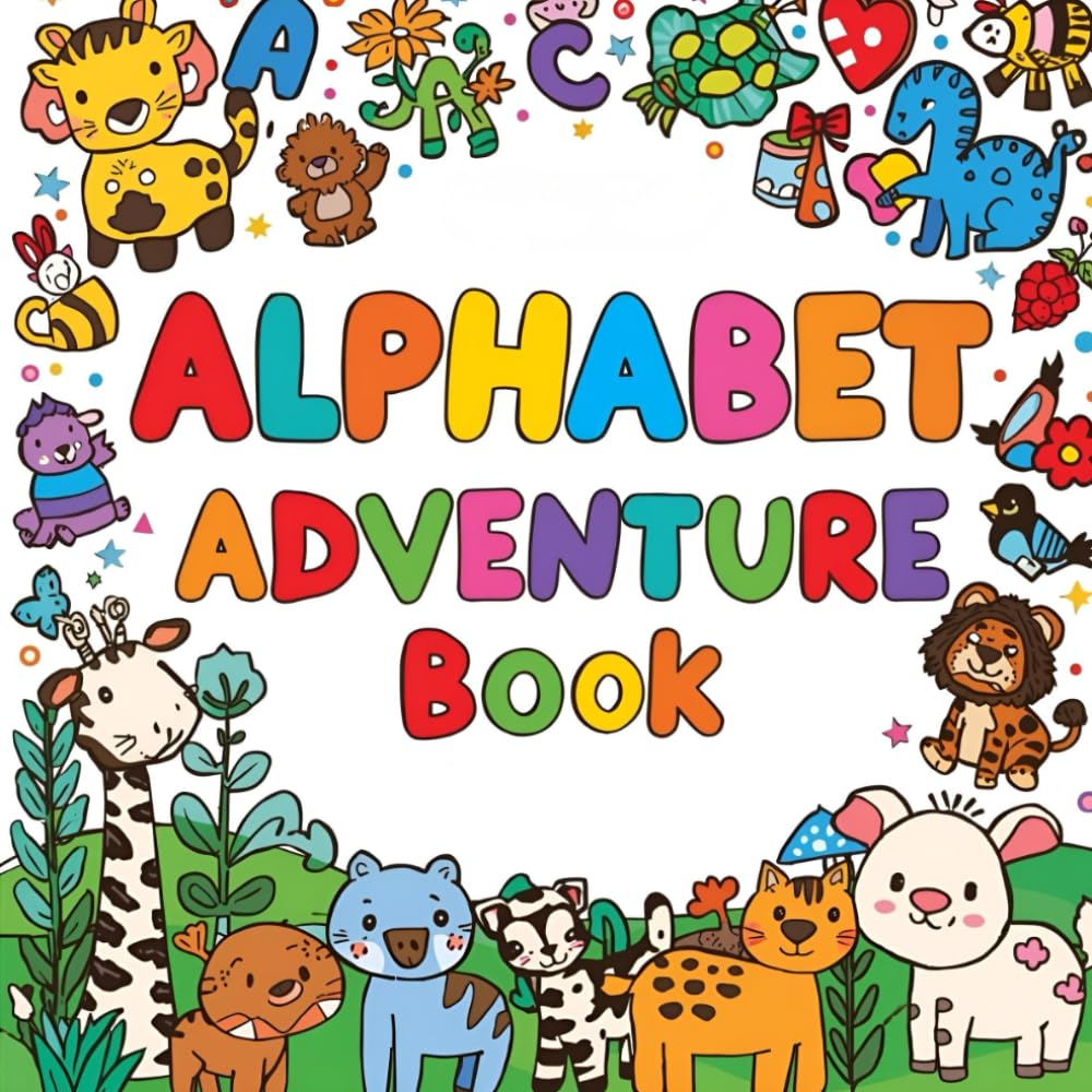 ALPHABET ADVENTURE: FOR KIDS COLORING BOOK