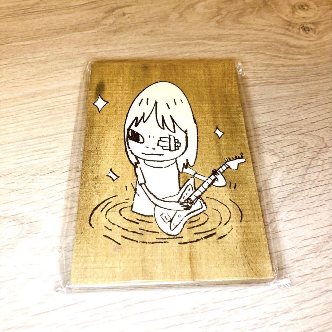 Amazon.co.jp: 奈良美智 りんご箱 ポストカード ギター りんご カード 