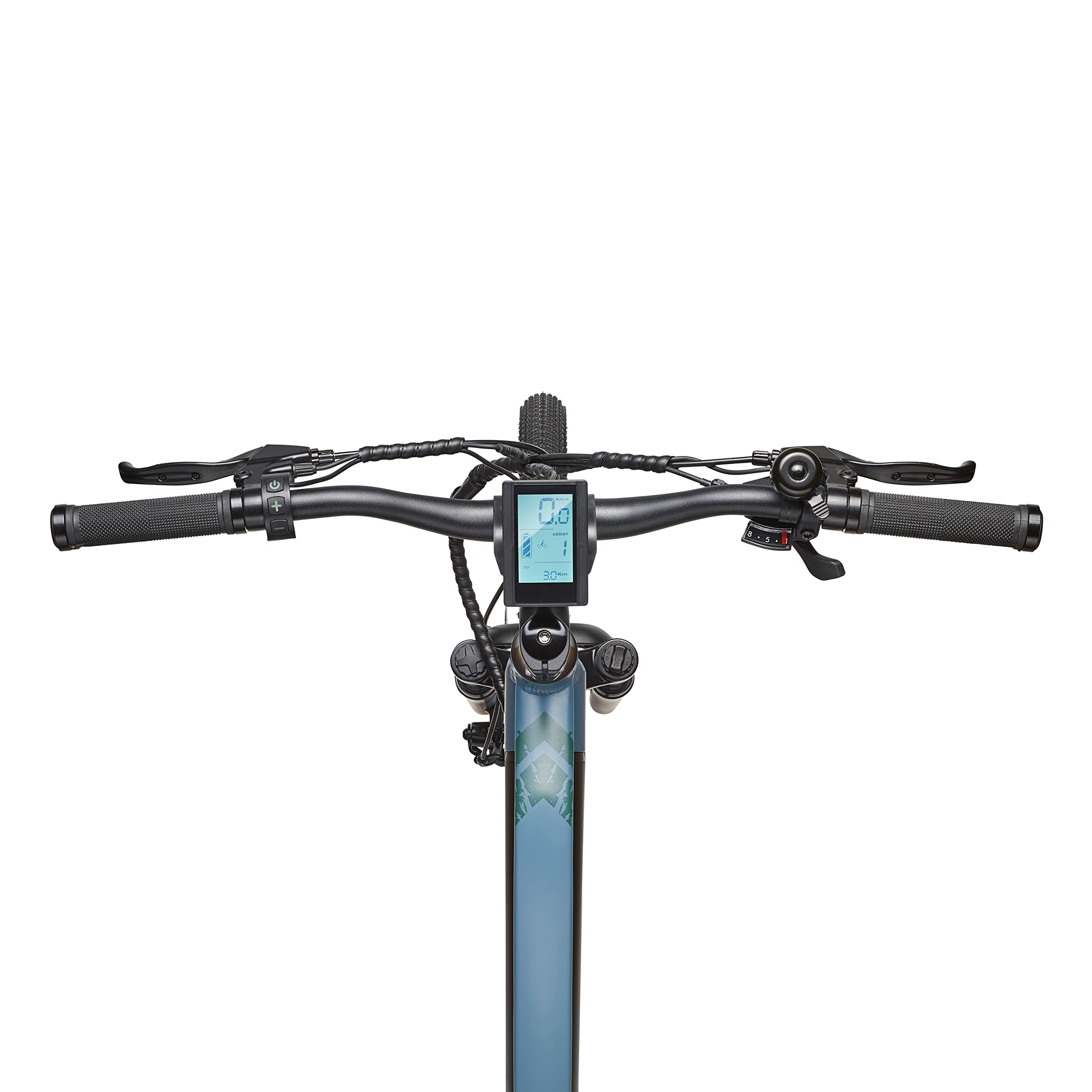 TELEFUNKEN E-Bike Mountainbike 24 Zoll Elektrofahrrad Alu, 8 Gang Kettenschaltung - Ideal für Jugendliche, Pedelec MTB, Hinterradmotor 250W, Scheibenbremsen, Aufsteiger M915