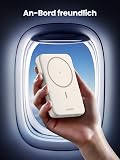 UGREEN Nexode Batterie Externe 10000mAh 20W Compatible avec MagSafe iPhone 17 16 15 14 13 12 Air Plus Pro Max Power Bank Induction USB C Charge Rapide Chargeur Portable Magnétique sans Fil (Beige) - 7