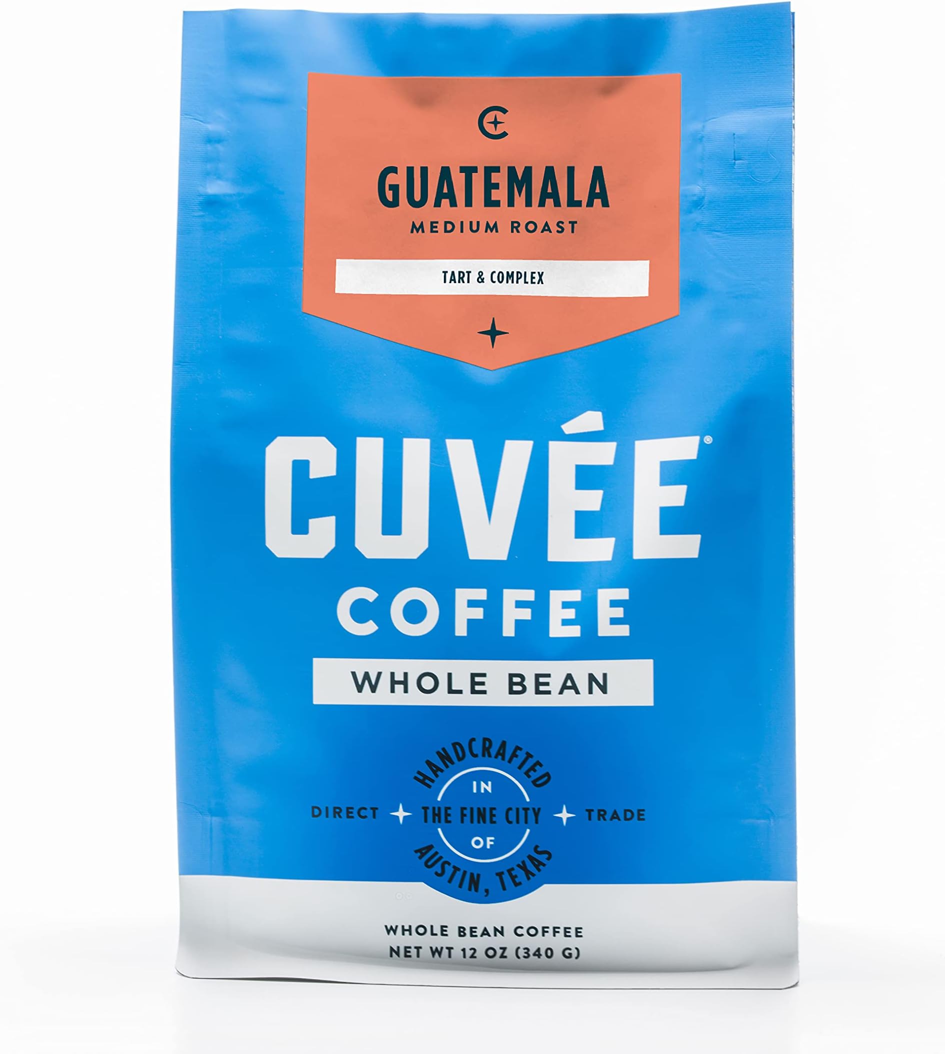 Cuvee CoffeeGuatemala Whole Bean Coffee, 12 OZ