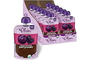 Plum Organics Just Prunes Puree for Babies - Stage 1