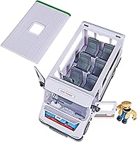 Vista 3 de Vehículo de bomberos Sam el autobús Trevors 7.9 in de largo con figura de Trevor aprox. 2.4 in