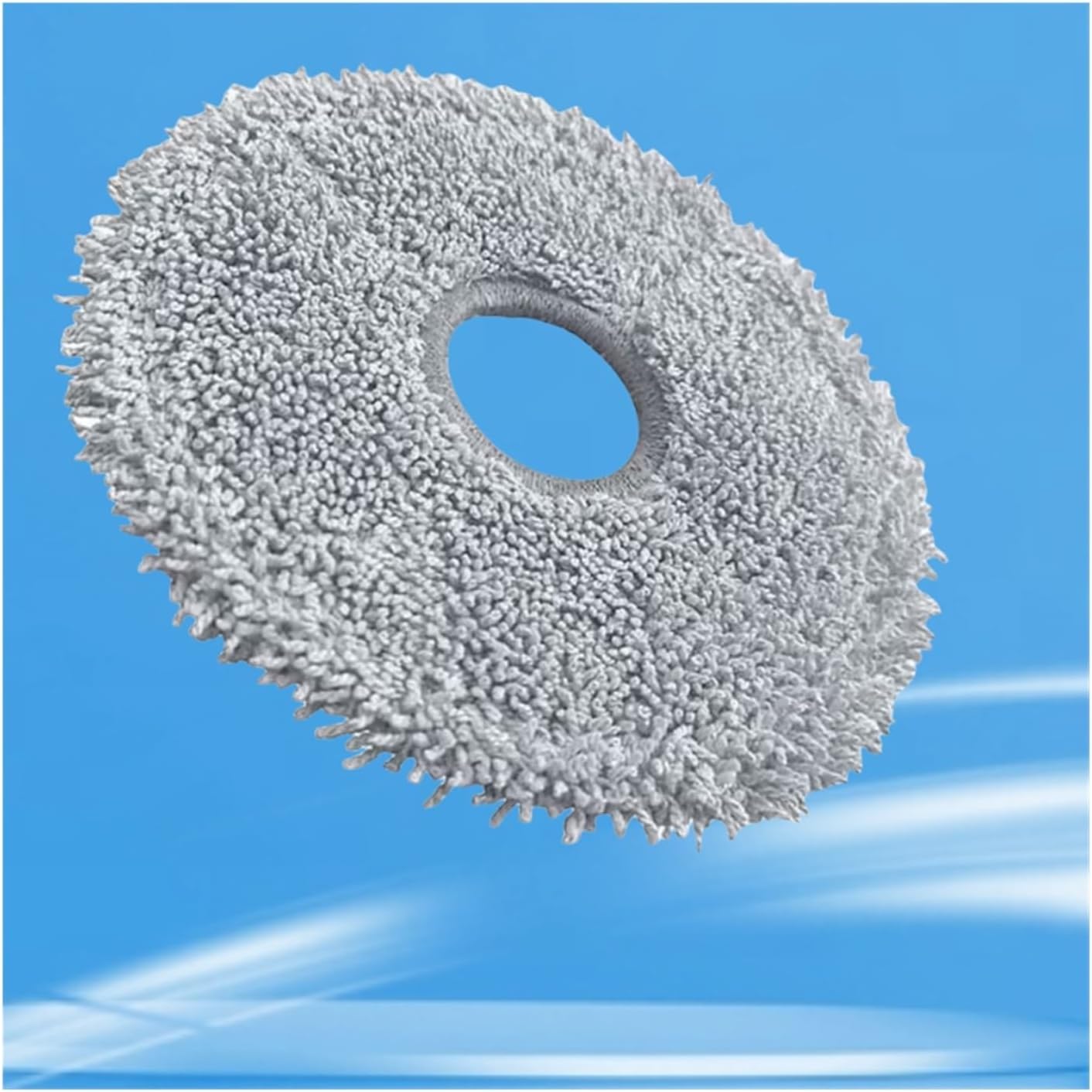 Vacuum Cleaner Accessories Round Mop Cloth. Compatible for Mijia Omni 1S、Omni 2、3s、m30、X10+、X10 Plus、X20 +、X20 Plus(16pcs)