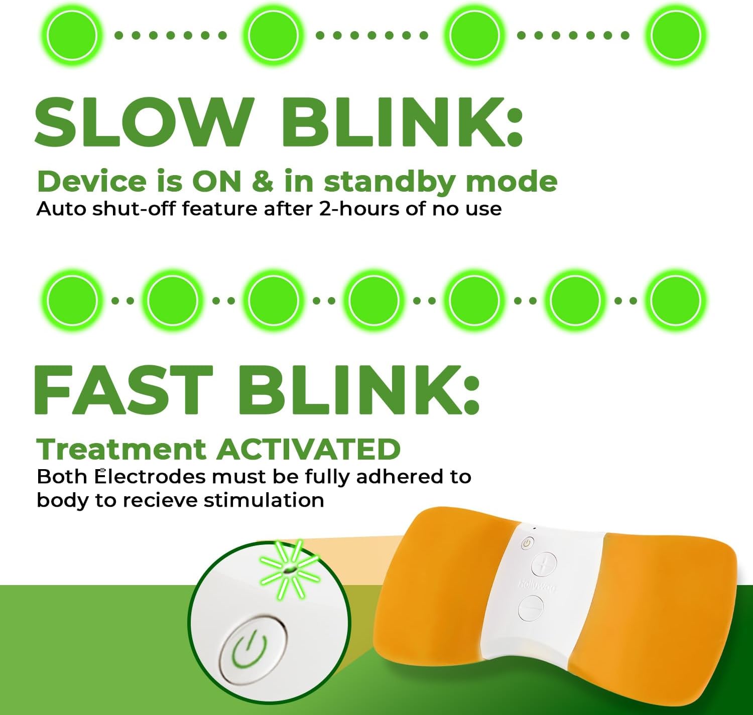 WiTouch Pro TENS Unit for Back Pain Relief & Recovery, Wireless, Wearable Muscle Stimulator, Made in USA, Gel Pads Included