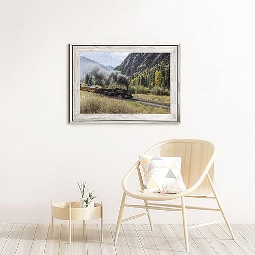 Miniatura 7 de Rompecabezas de 1000 piezas con estampado de tren de locomotora de vapor para adultos, rompecabezas para adultos, rompecabezas para niños, mujeres,