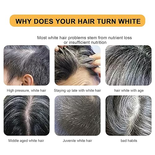 Miniatura 4 de Jabón negro para cobertura de cabello gris, jabón natural de Heshouwu negro para cabello gris, jabón comprimido en barra para oscurecer el cabello,