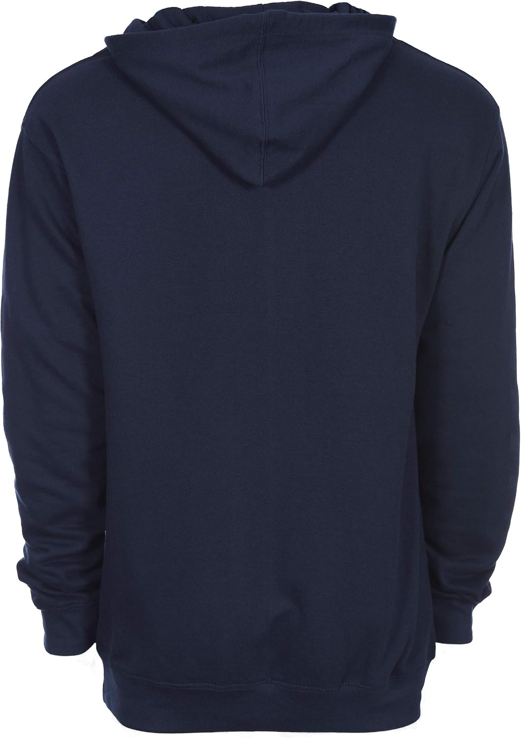 JH DESIGN GROUP Men's Ford Mustang Pullover Navy Blue Hoodie Sport Striped Sleeves