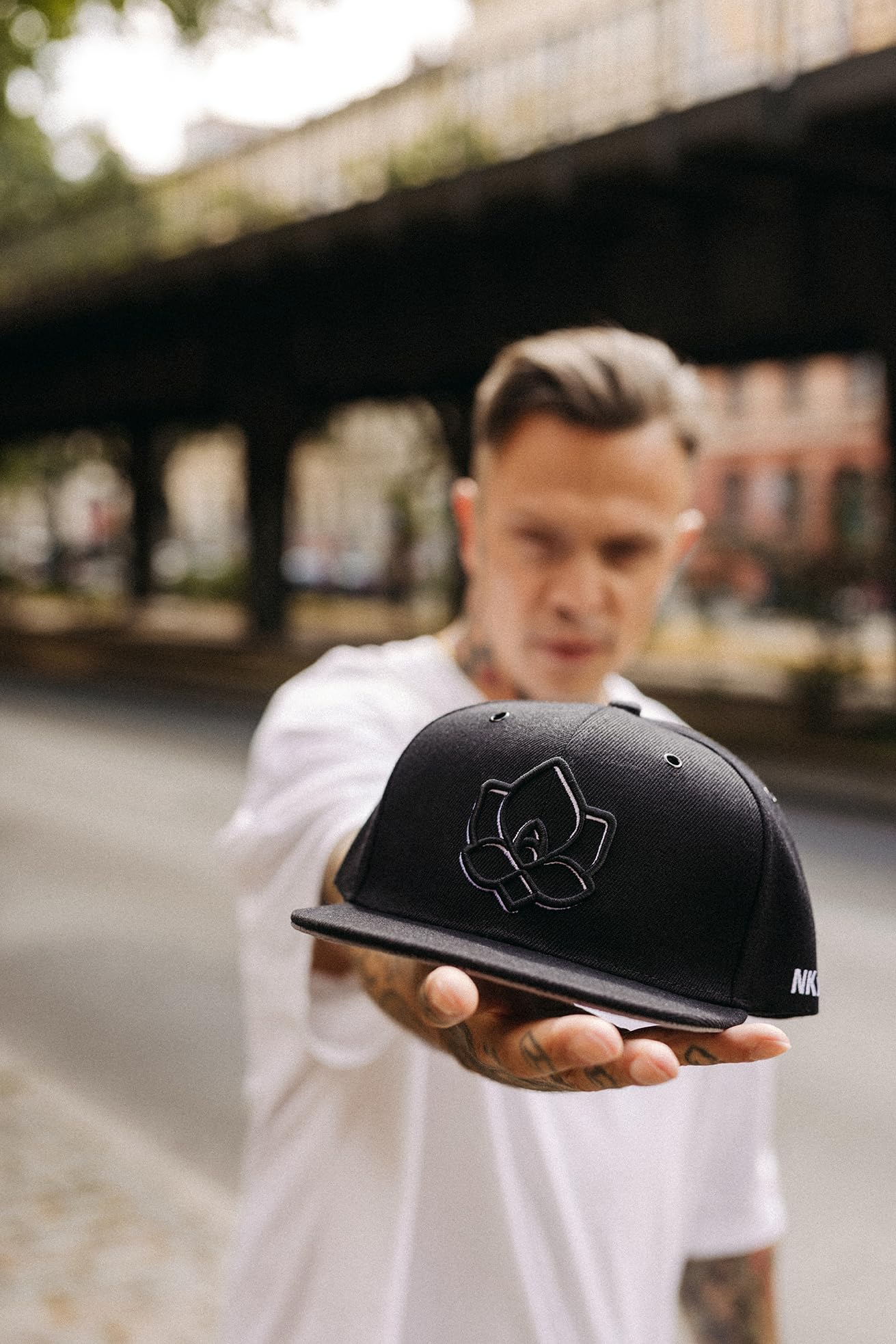 Nebelkind Snapback-Cap-Herren Damen Steini Der Keller, Einheitsgröße OneSize, Größenverstellbar, Unisex, hochwertige Basecap trendig, Streetwear Style, Baseball-Kappe, gerader Schirm, Retro