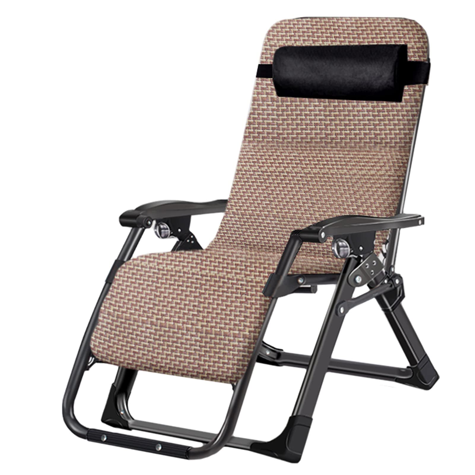 Sun Lounger Rattan Foldable Beach Chair Sun Lounger Heavy Duty